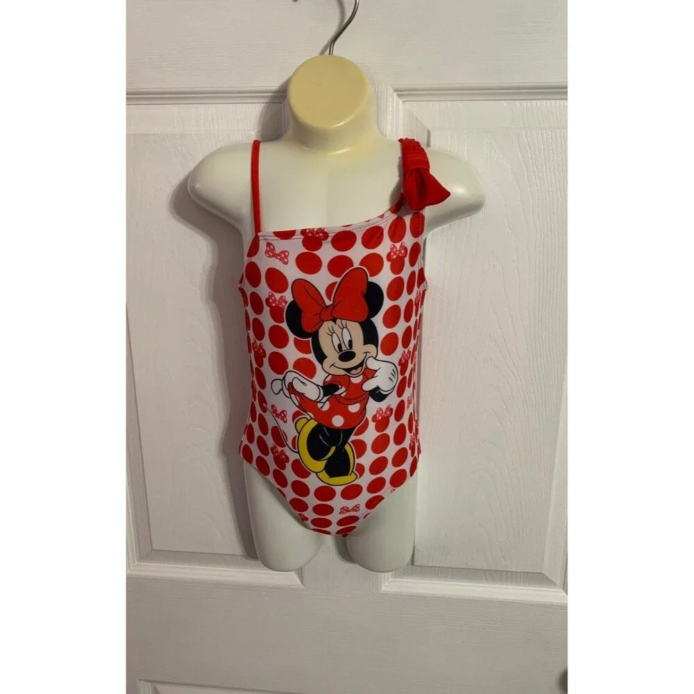 Disney Junior Minnie Swim Suit. Size 2T.